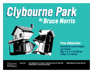 Clybourne Park by University of Texas Theatre & Dance