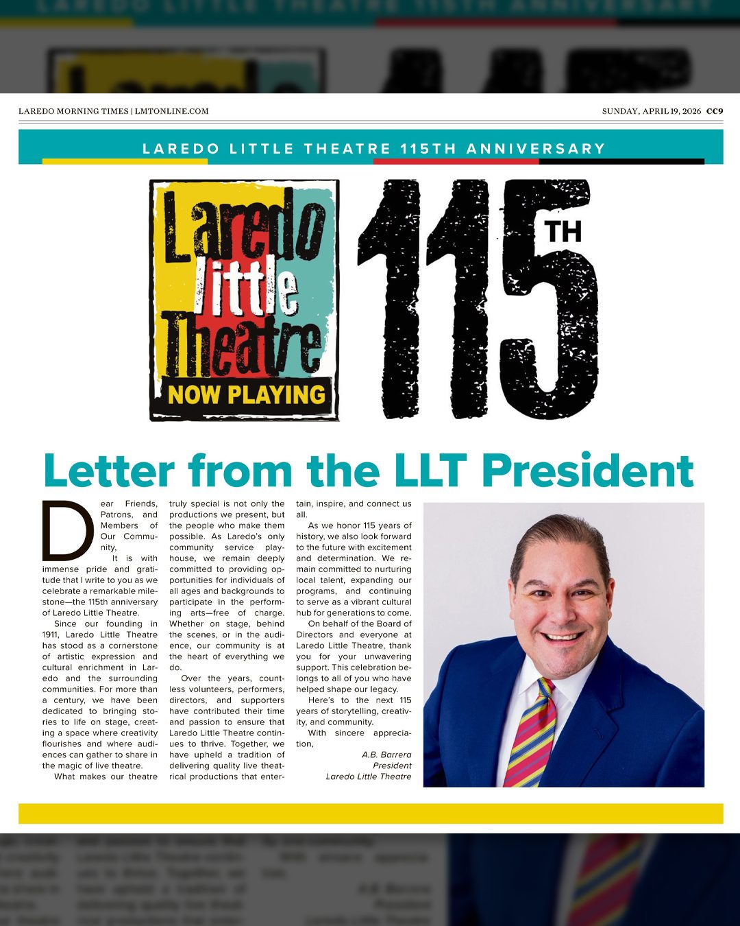 (Laredo Morning Times, April 19, 2026)