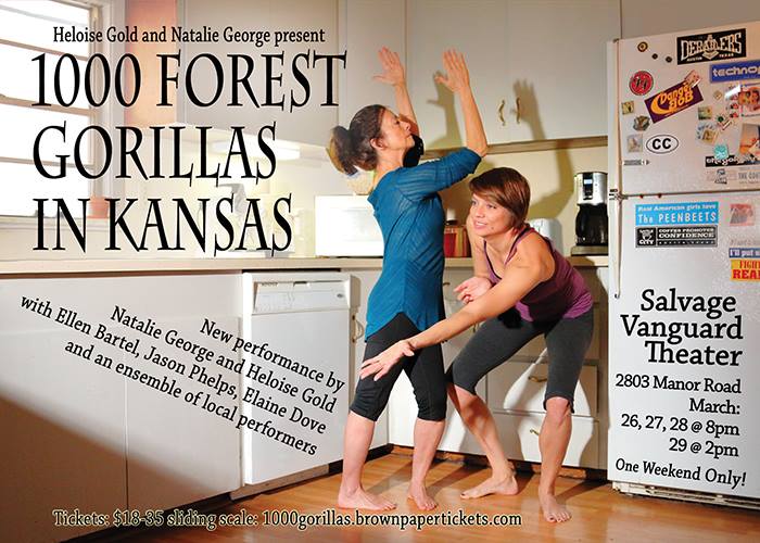 1000 Forest Gorillas in Kansas by Salvage Vanguard Theater