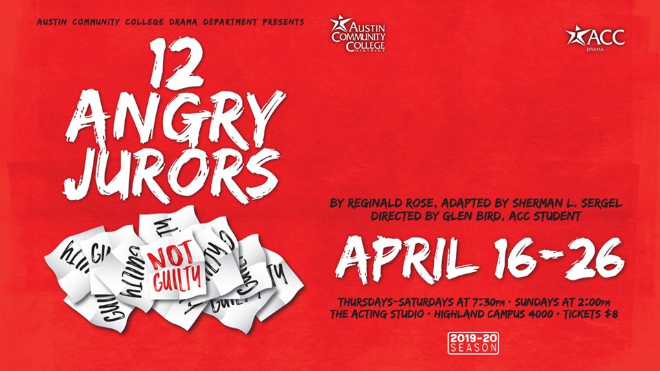 Twelve Angry Jurors by Austin Community College