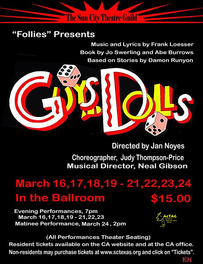 Guys and Dolls by Actors and Theatre Arts Guild, Sun City