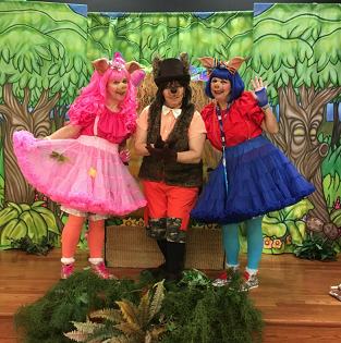 Two Pigs and T.H.E. Wolf by Storybook Theatre of Texas