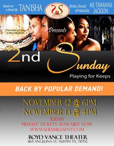2nd Sunday - Playing for Keeps by She Smiles Entertainment