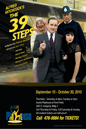 The 39 Steps by Austin Playhouse