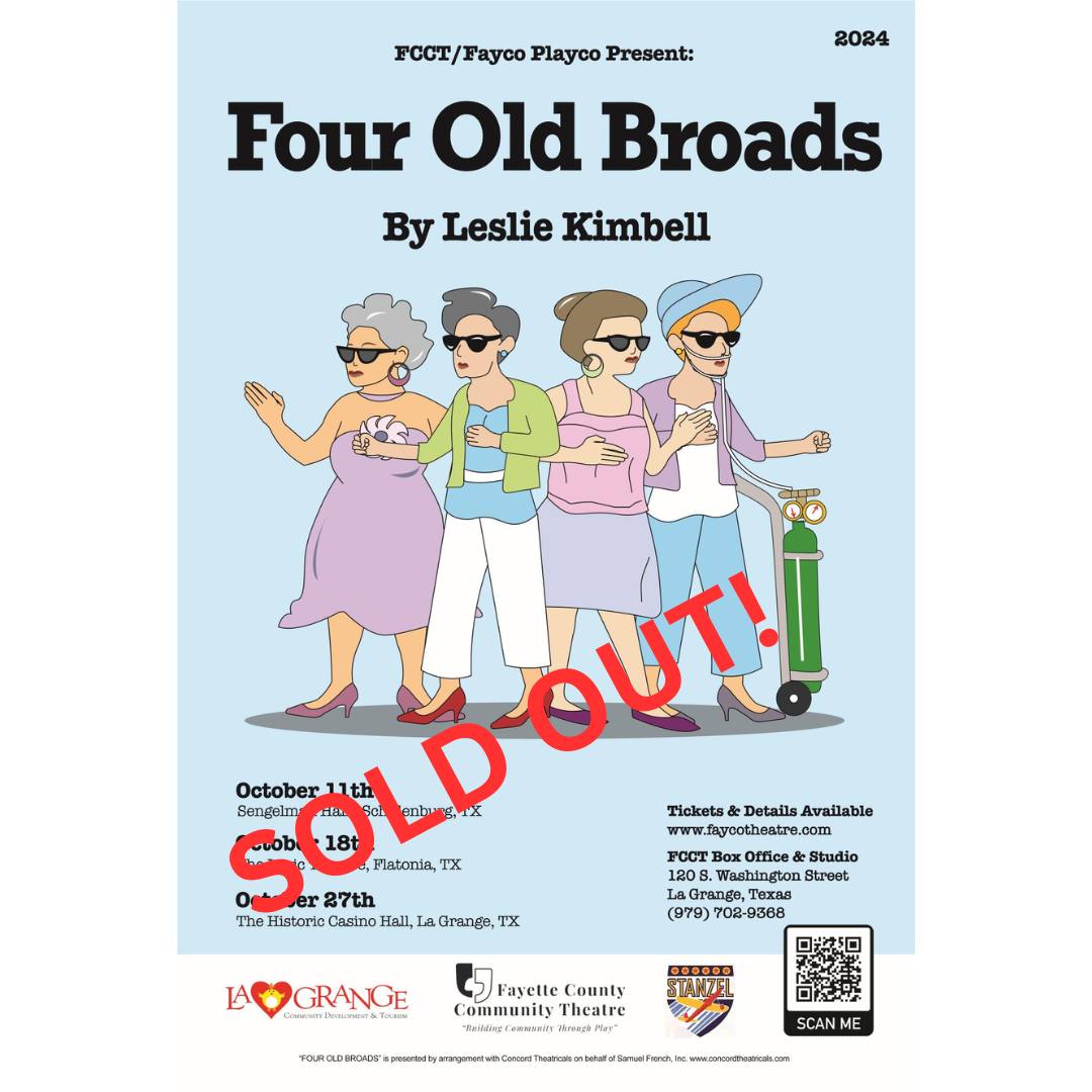 Four Old Broads by Fayette County Community Theatre (FCCT)