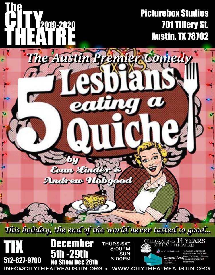 5 Lesbians Eating a Quiche by City Theatre Company
