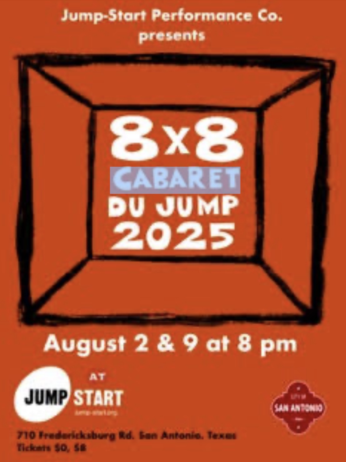 8 x 8 Cabaret du Jump by Jump-Start Performance Company