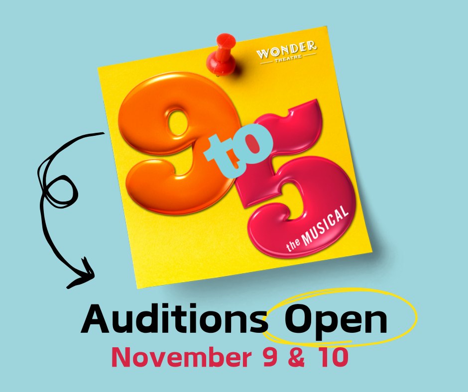 CTX 3882. Auditions for 9 to 5, the Musical, by Wonder Theatre, San Antonio