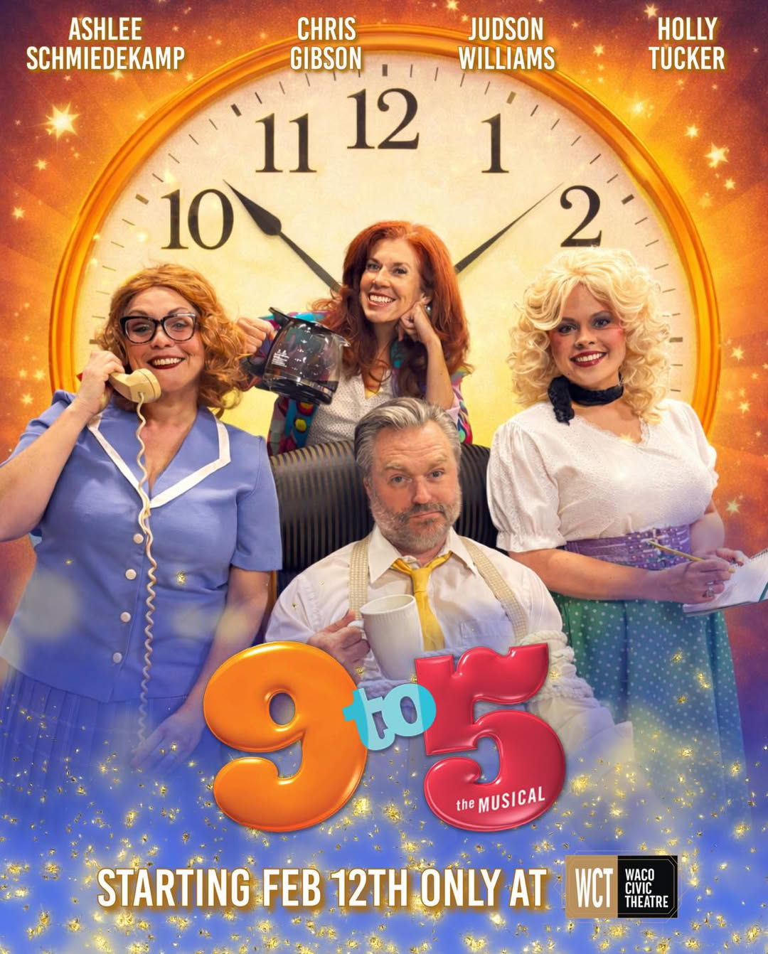 9 to 5, the Musical by Waco Civic Theatre