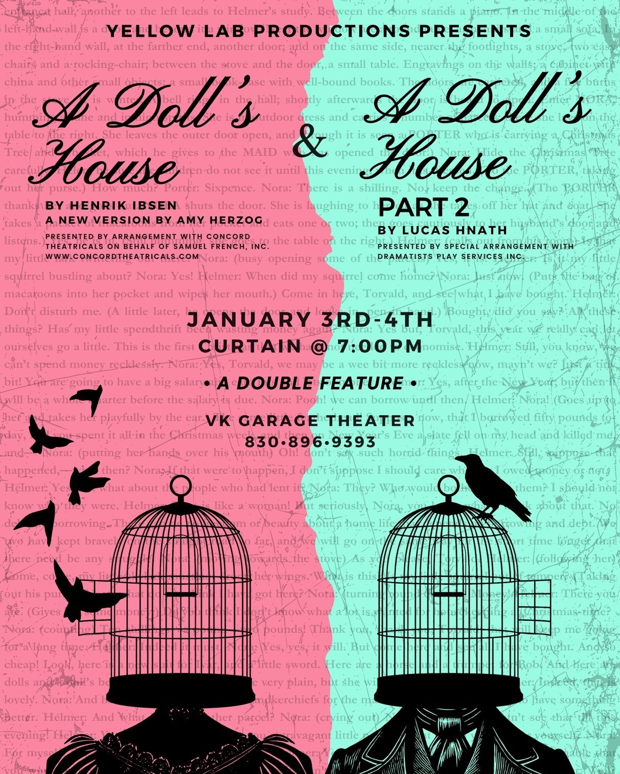 A Doll's House, 1 and 2 by Yellow Lab Productions