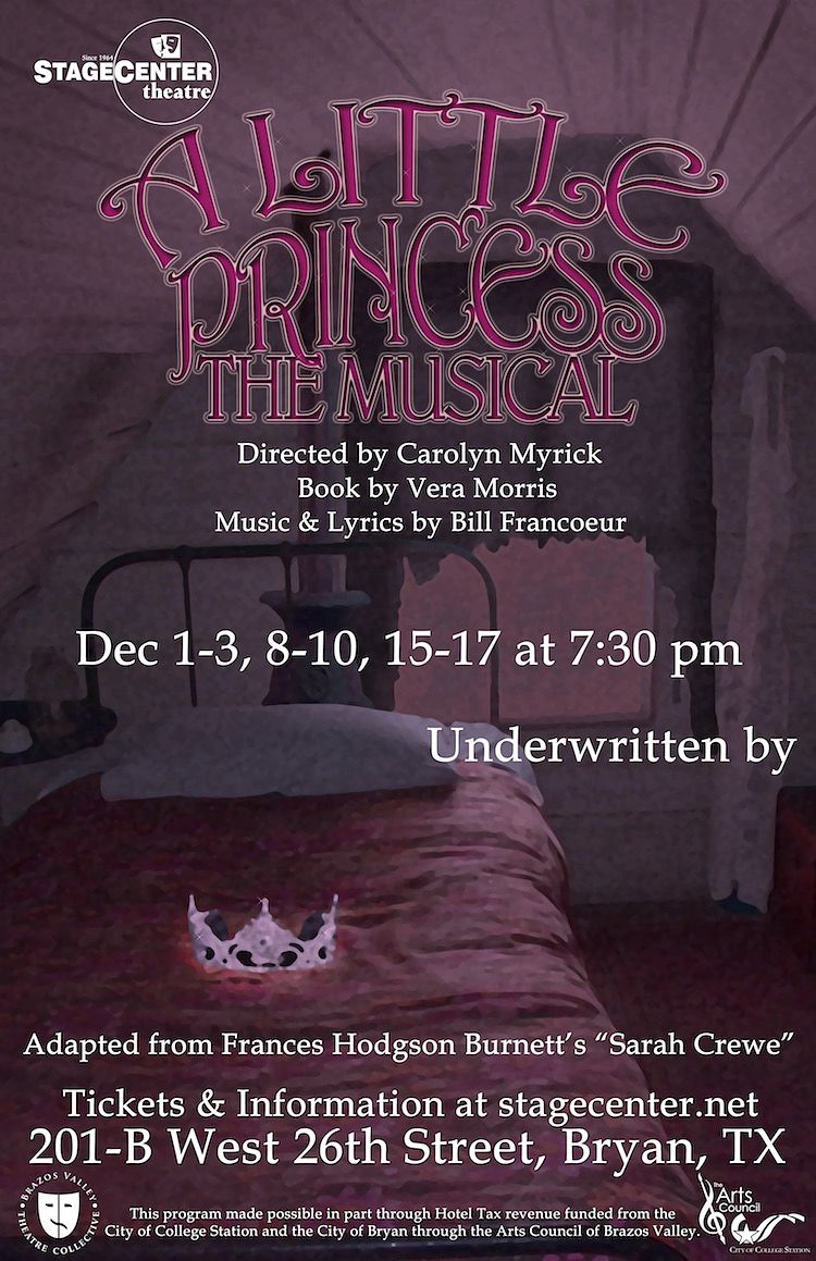 A Little Princess, the musical by StageCenter Community Theatre