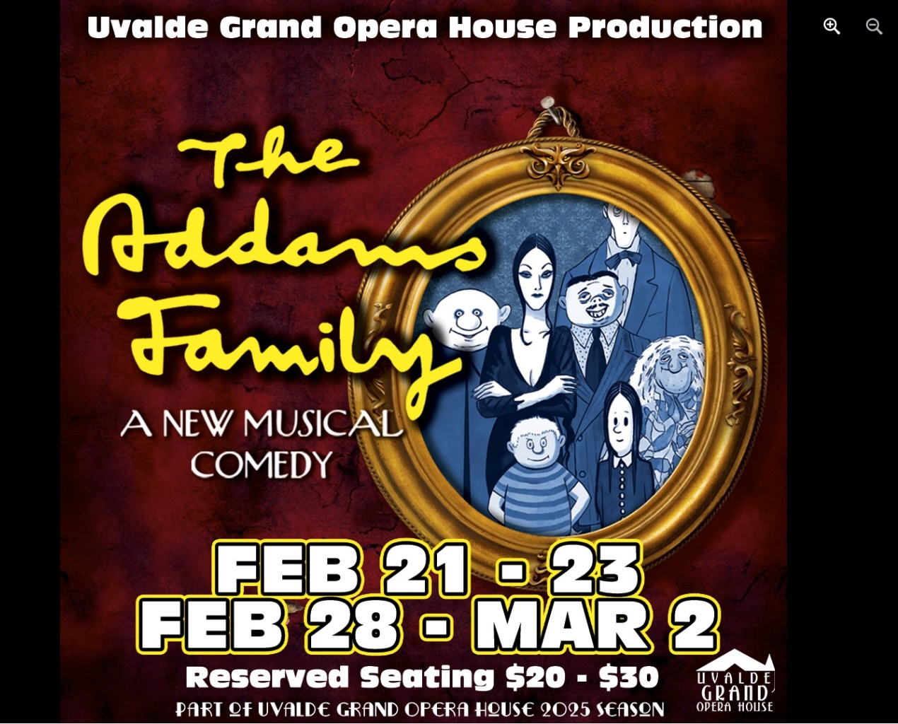 The Addams Family by Uvalde Grand Opera House