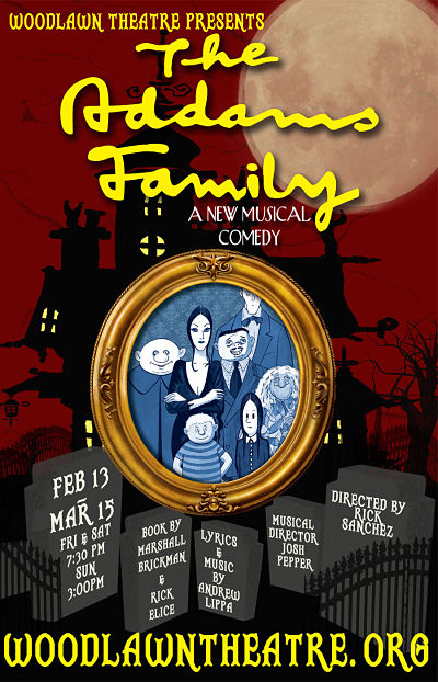 The Addams Family by Wonder Theatre (formerly Woodlawn Theatre)