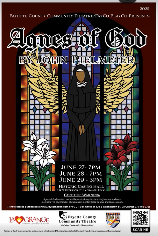 Agnes of God by Fayette County Community Theatre (FCCT)