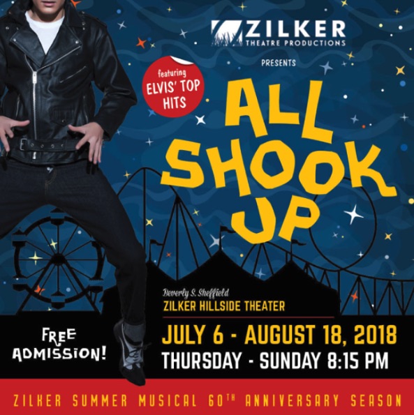 All Shook Up, the Elvis Presley musical by Zilker Theatre Productions