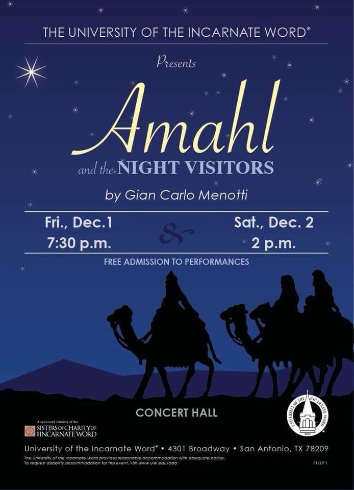 Amahl and the Night Visitors by University of the Incarnate Word