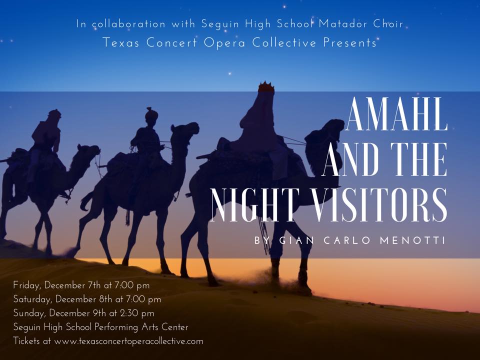 Amahl and the Night Visitors by Texas Concert Opera Collective (TCOC)