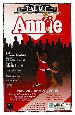 Annie, the musical by Georgetown Palace Theatre