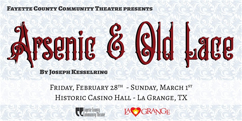 Arsenic and Old Lace by Fayette County Community Theatre
