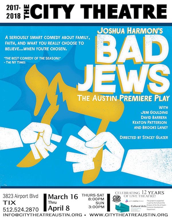 Bad Jews by City Theatre Company