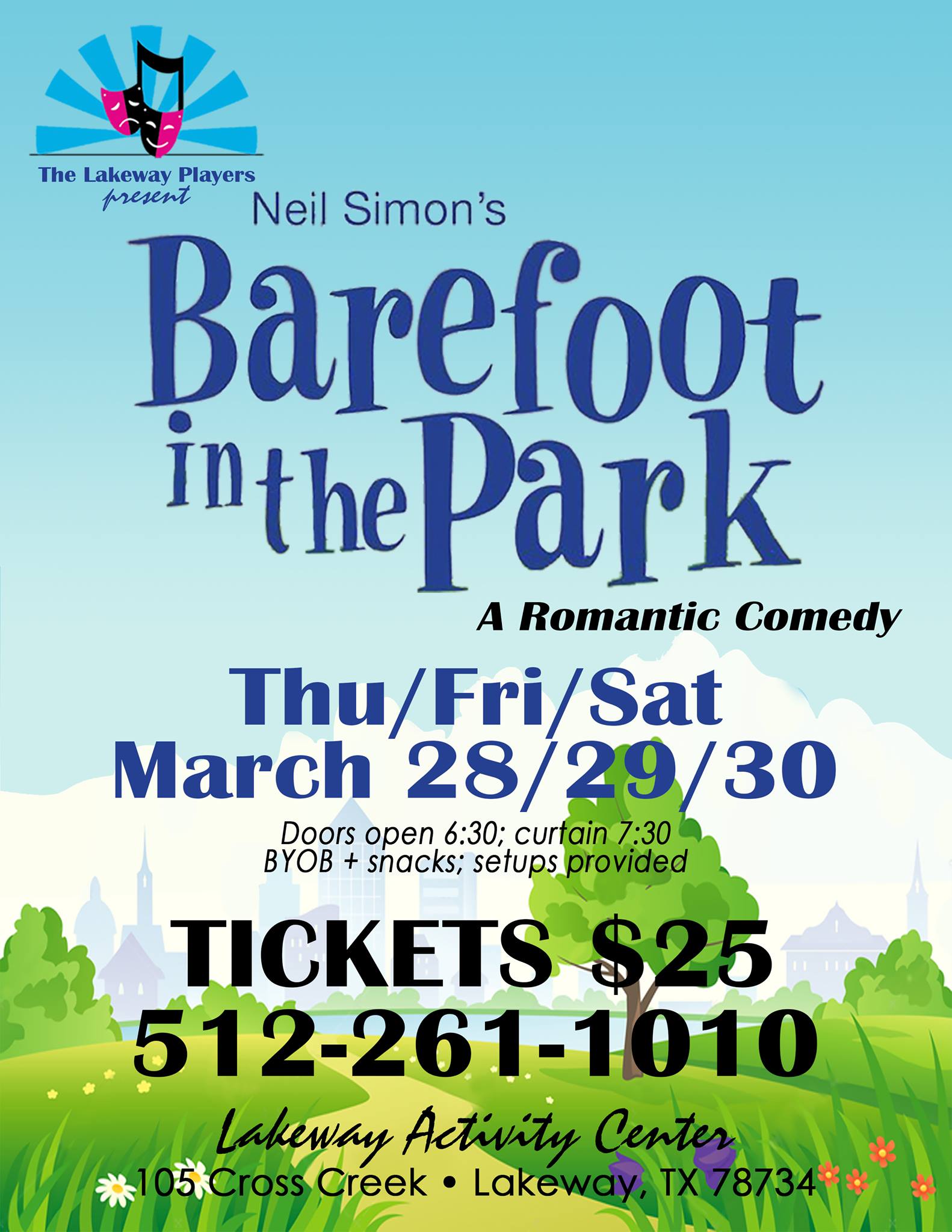 Barefoot in the Park by Lakeway Players