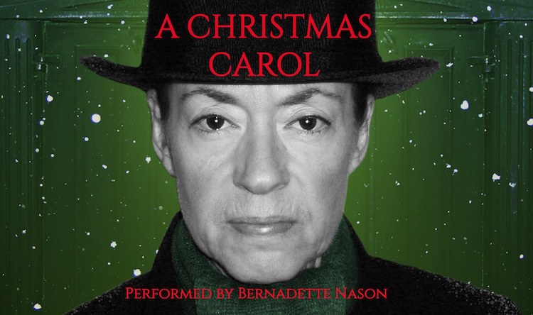 A Christmas Carol, one-actor, by Bernadette Nason by Austin Playhouse