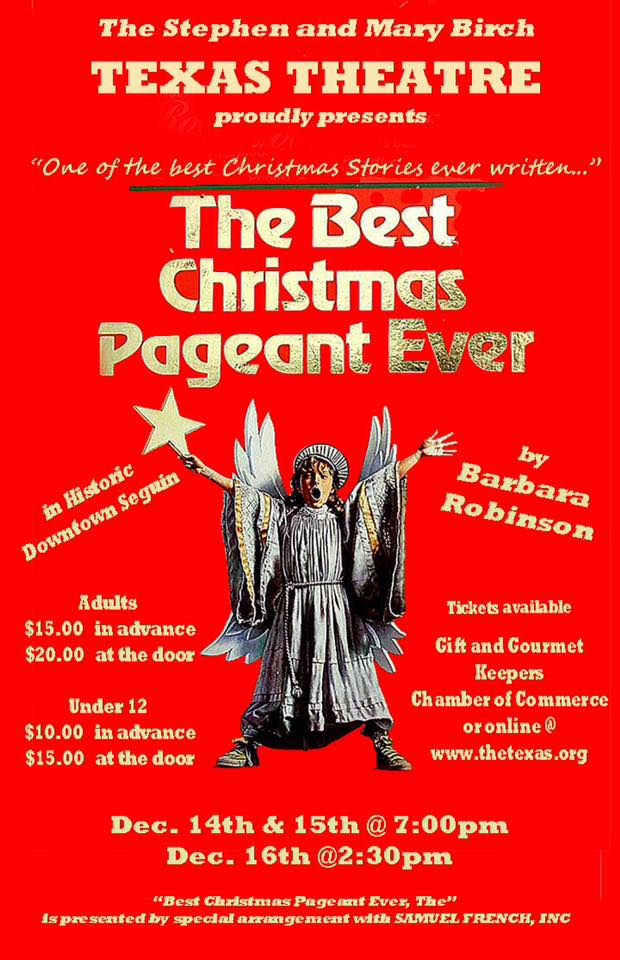 The Best Christmas Pageant Ever by unspecified in Central Texas