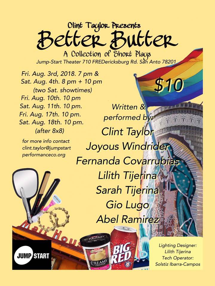Better Butter - A Collection of Short Plays by Jump-Start Performance Company