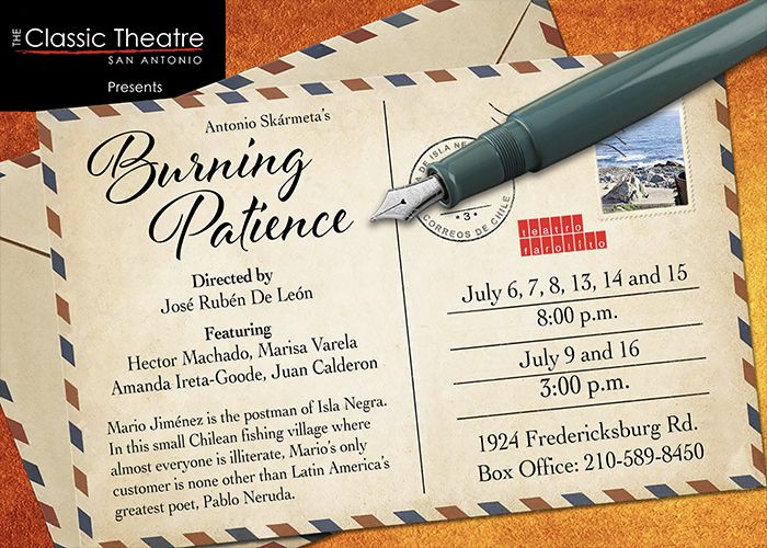 Burning Patience by Classic Theatre of San Antonio