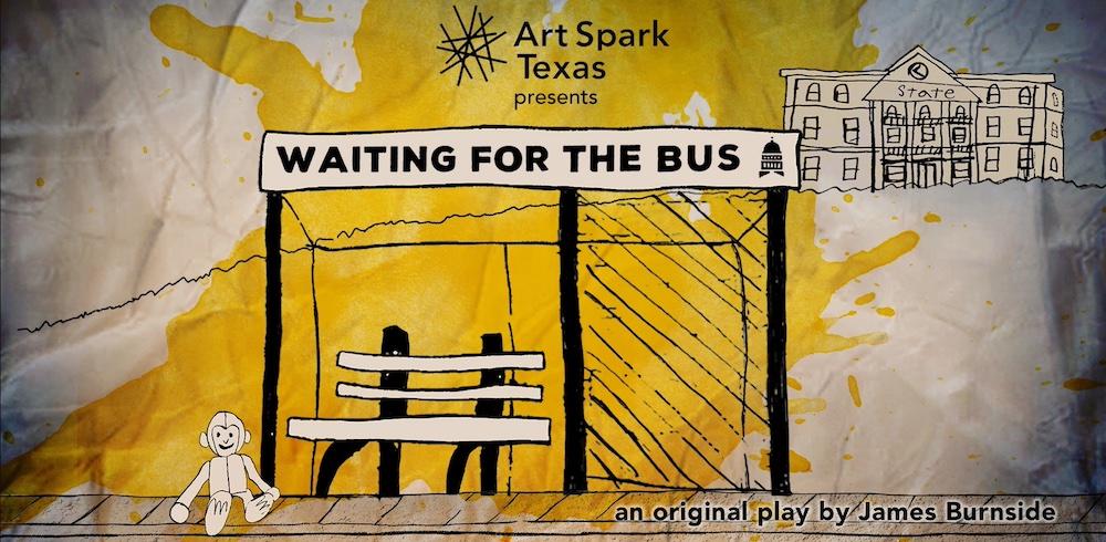 Waiting for the Bus by Art Spark Texas