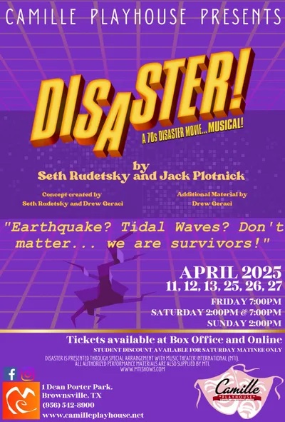 Disaster! the musical by Camille Lightner Playhouse