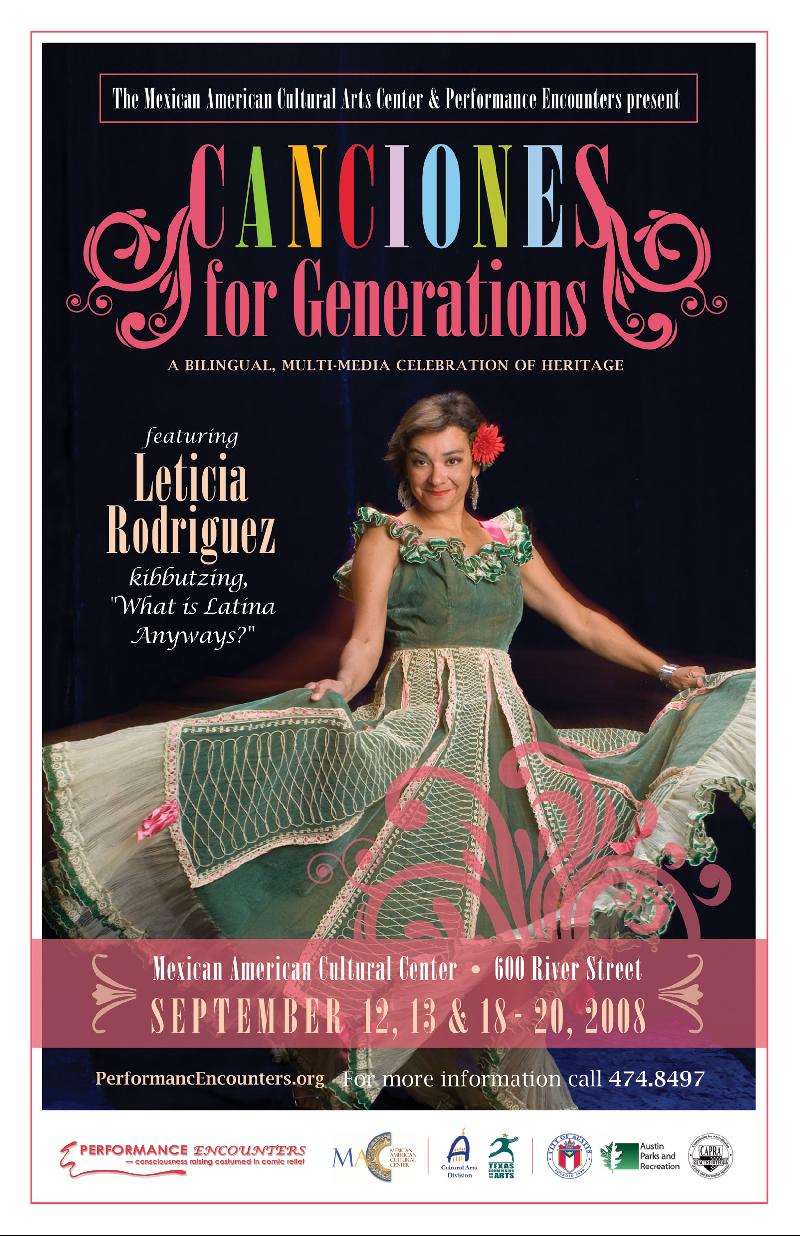 Canciones for Generations by Letitia Rodriguez