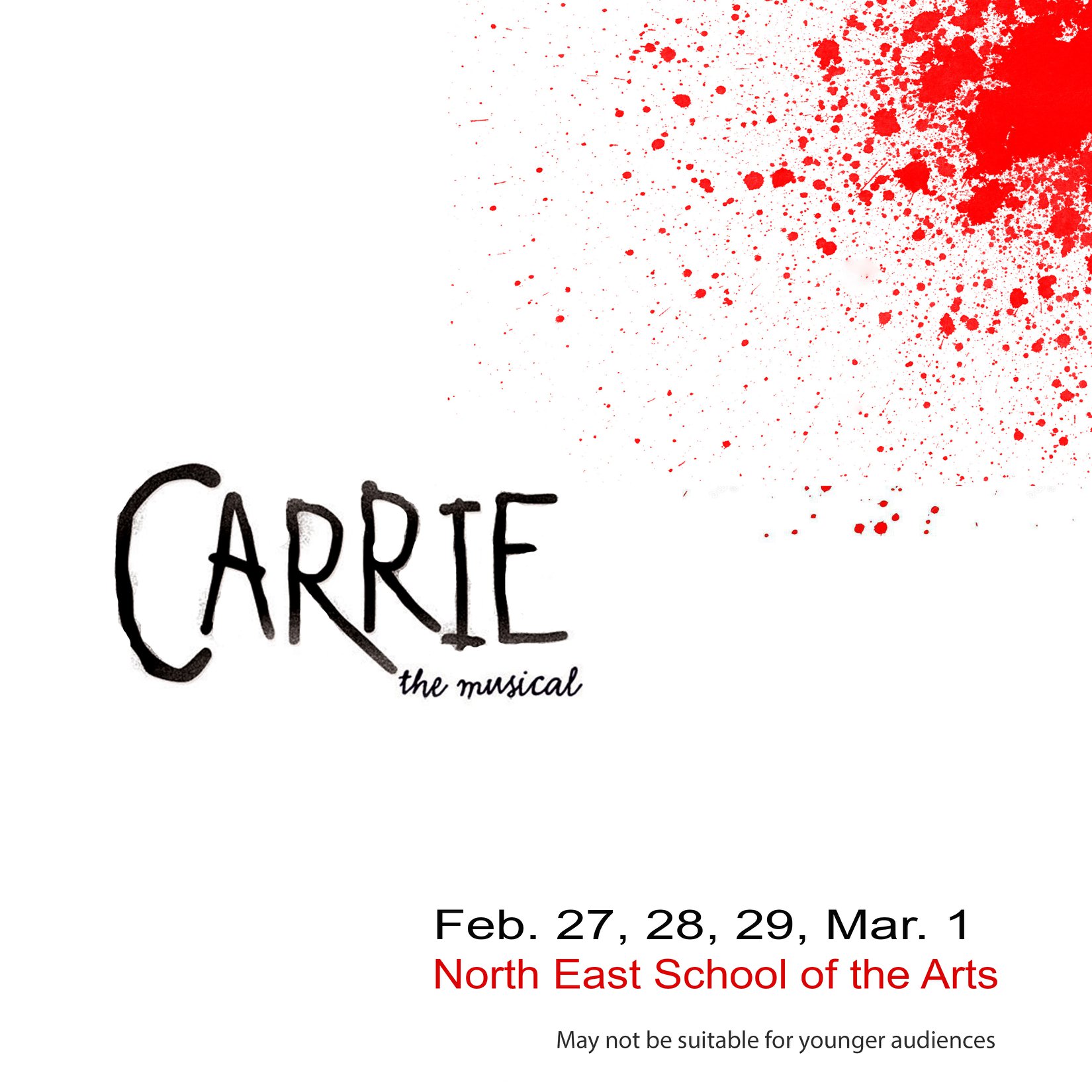 Carrie, the musical by NESA Northeast School of the Arts
