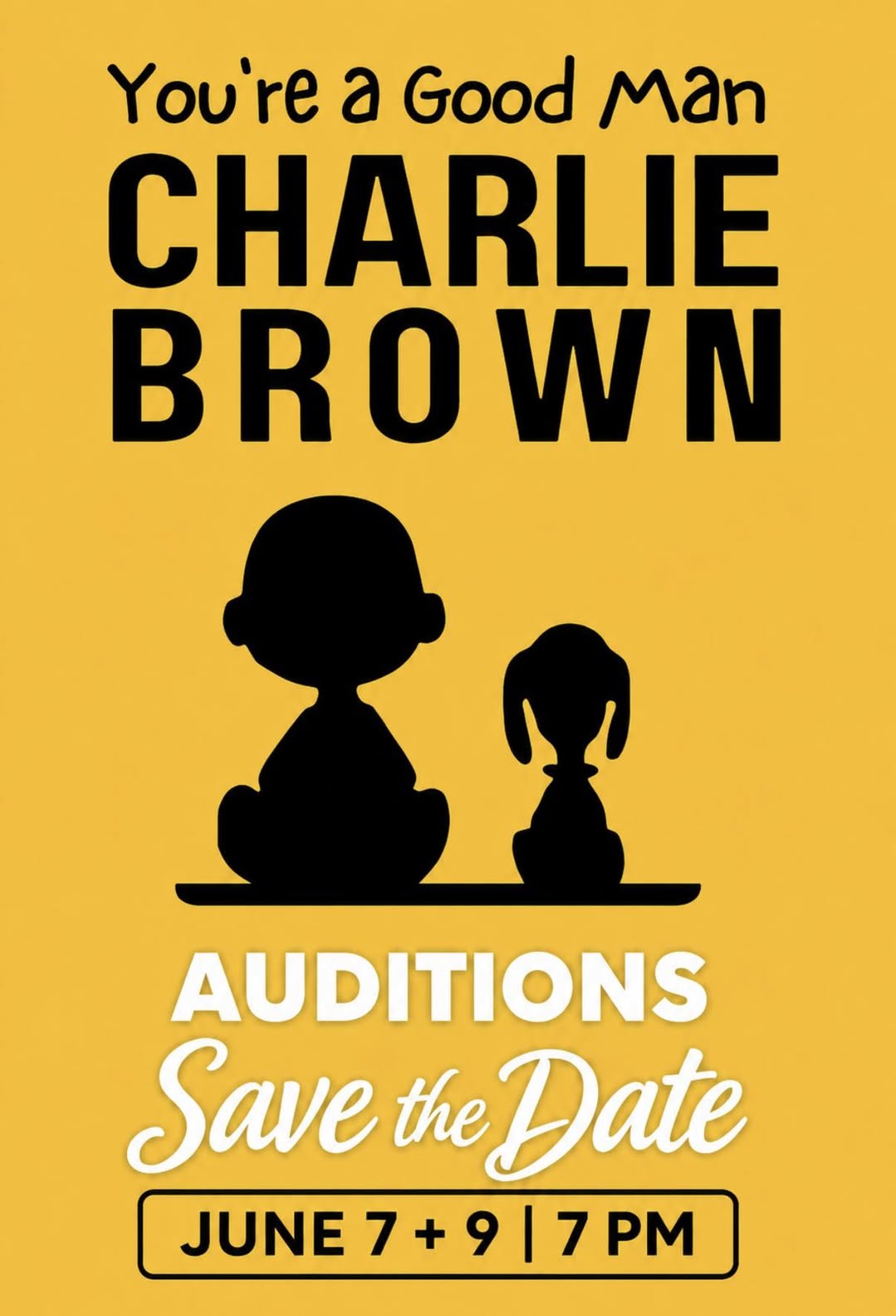 CTX4311. Auditions for You're A Good Man, Charlie Brown, by Boerne Community Theatre