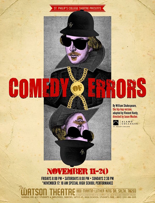 The Comedy of Errors, a Hip-Hop Version by St. Philip's College