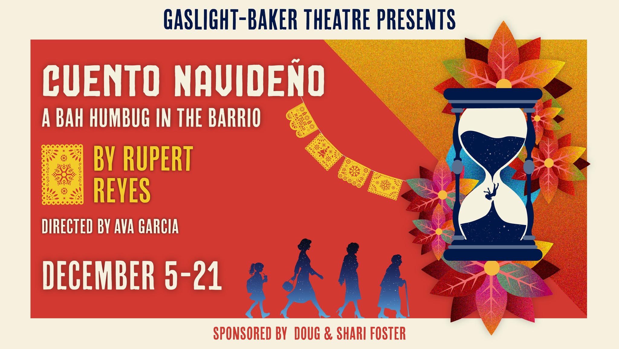 Cuento Navideño or Bah Humbug in the Barrio by Gaslight Baker Theatre