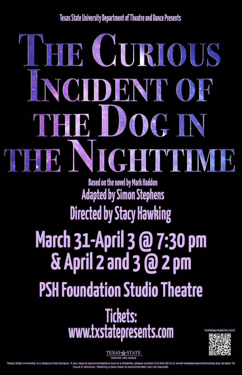 The Curious Incident of the Dog in the Night-Time by Texas State University