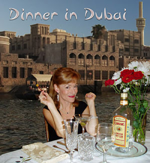 Dinner in Dubai by Bernadette Nason