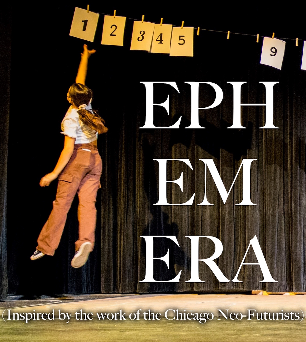 Ephemera (inspired by the Chicago Neo-Futurists) by Jeremy Sweetlamb