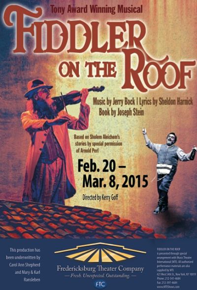 Fiddler on the Roof by Fredericksburg Theater Company (FTC)