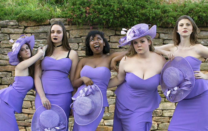 Five Women Wearing the Same Dress by Texas State University
