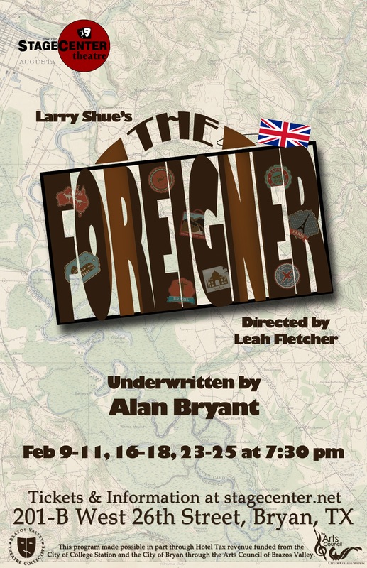 The Foreigner by StageCenter Community Theatre