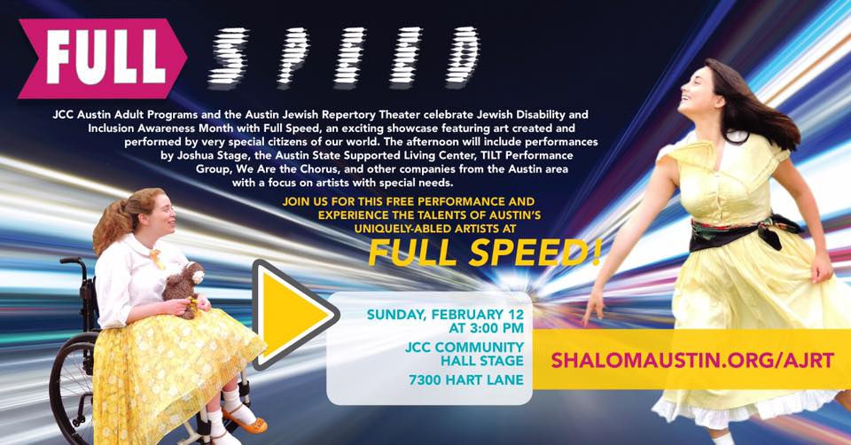 Full Speed by Austin Jewish Repertory Theatre