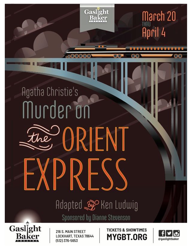 Murder on the Orient Express by Gaslight Baker Theatre