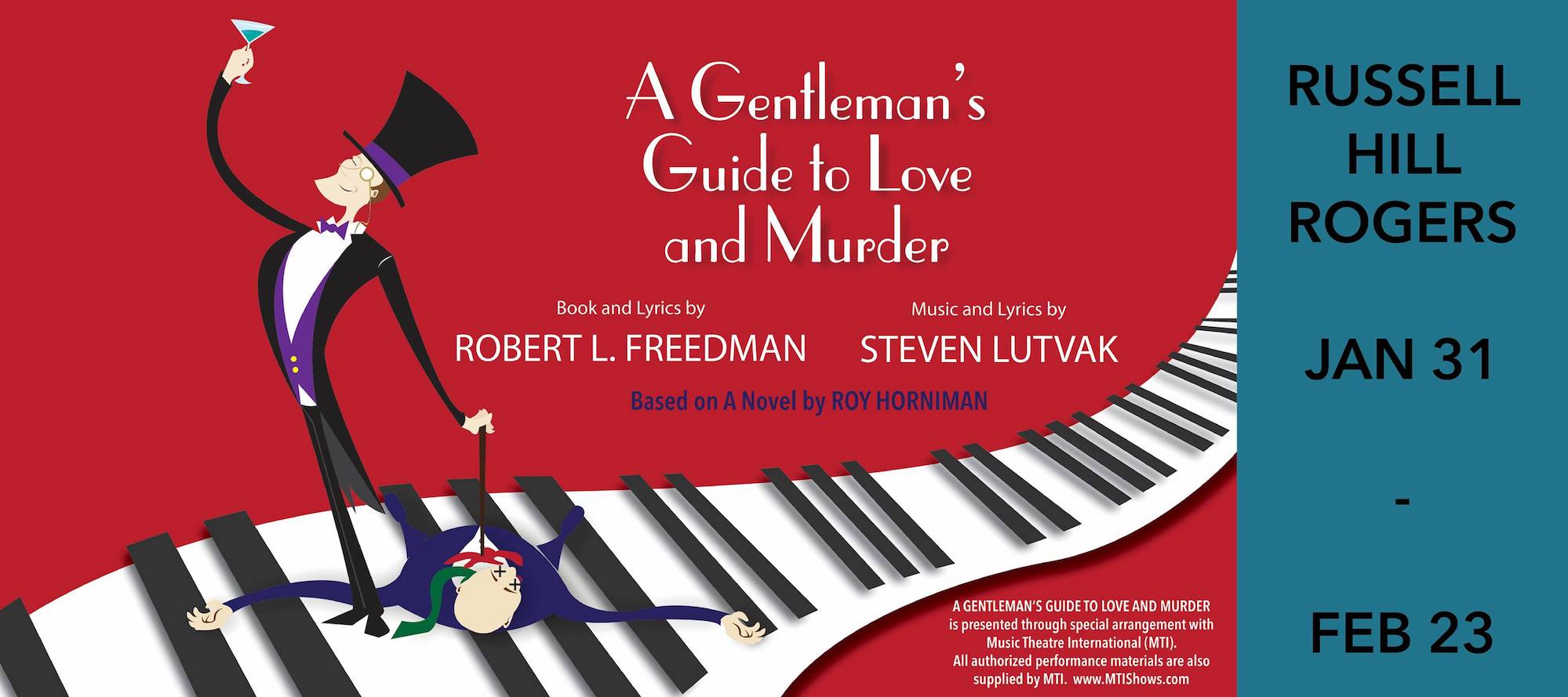 A Gentleman's Guide to Love and Murder by The Public Theater