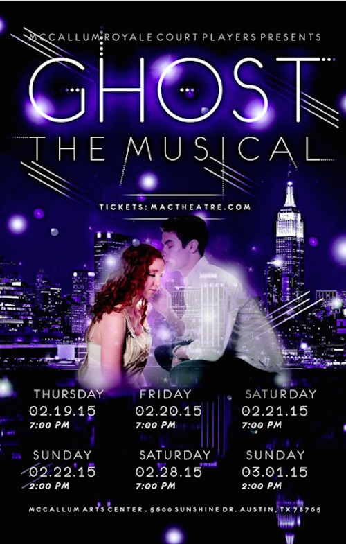Ghost, the musical by McCallum Fine Arts Academy