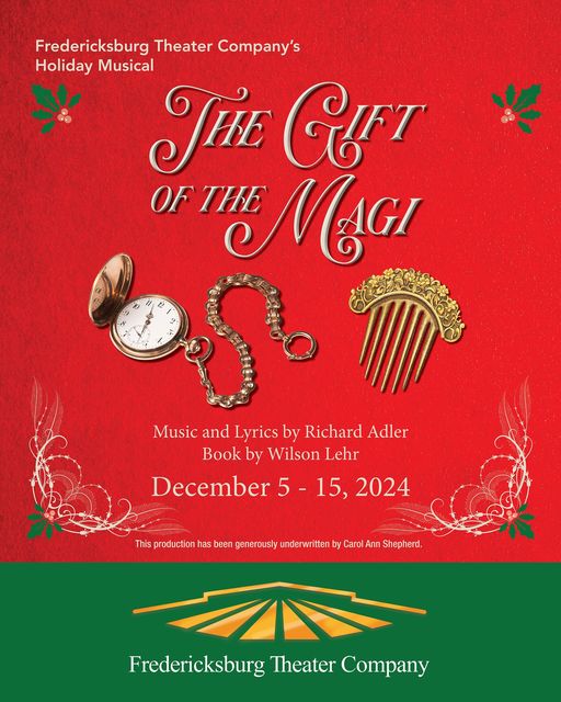 The Gift of the Magi, a holiday musical by Fredericksburg Theater Company (FTC)