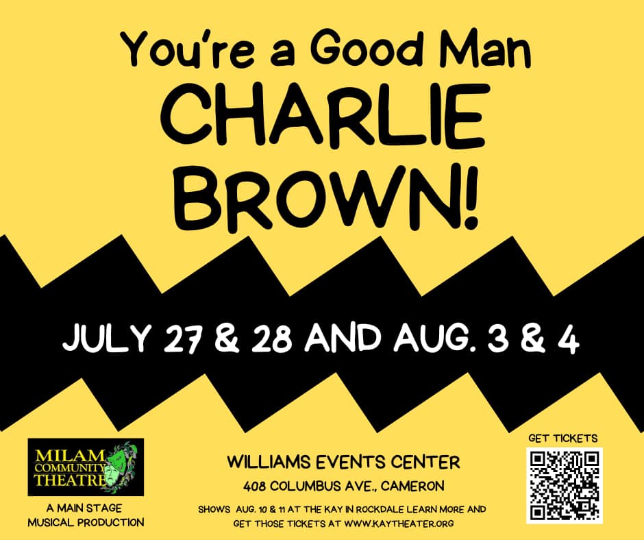 You're A Good Man, Charlie Brown by Milam Community Theatre