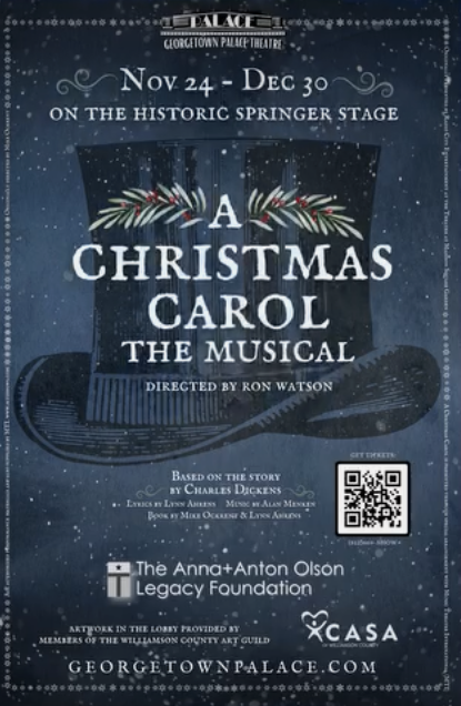 A Christmas Carol, the musical by Georgetown Palace Theatre