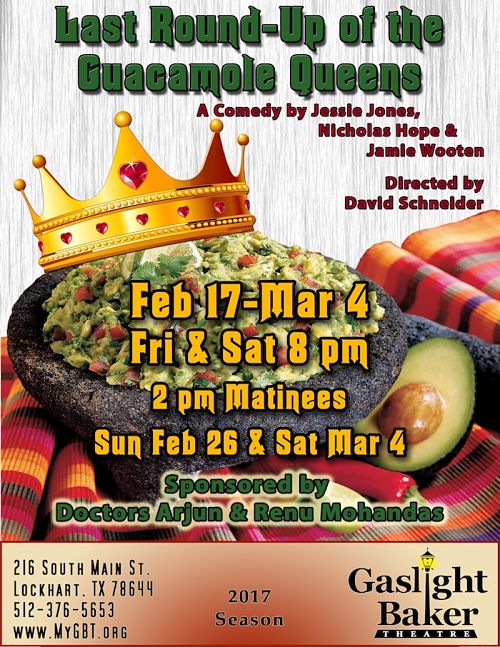 The Last Round-up of the Guacamole Queens by Gaslight Baker Theatre